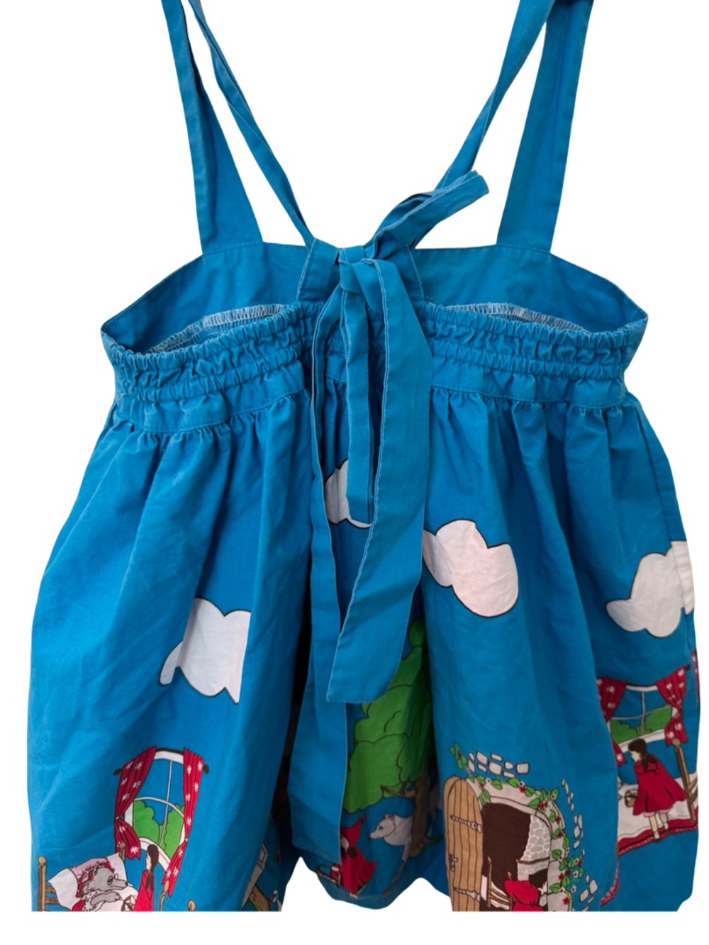 Eleanor Rose Little Red Sydney Suspender Skirt Girls Estimated Size 4/5 - Picture 4 of 8